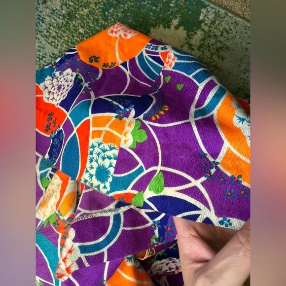 Vintage Keene Sportwear Hawaii tropical smocked halter maxi dress, size small - Picture 9 of 14